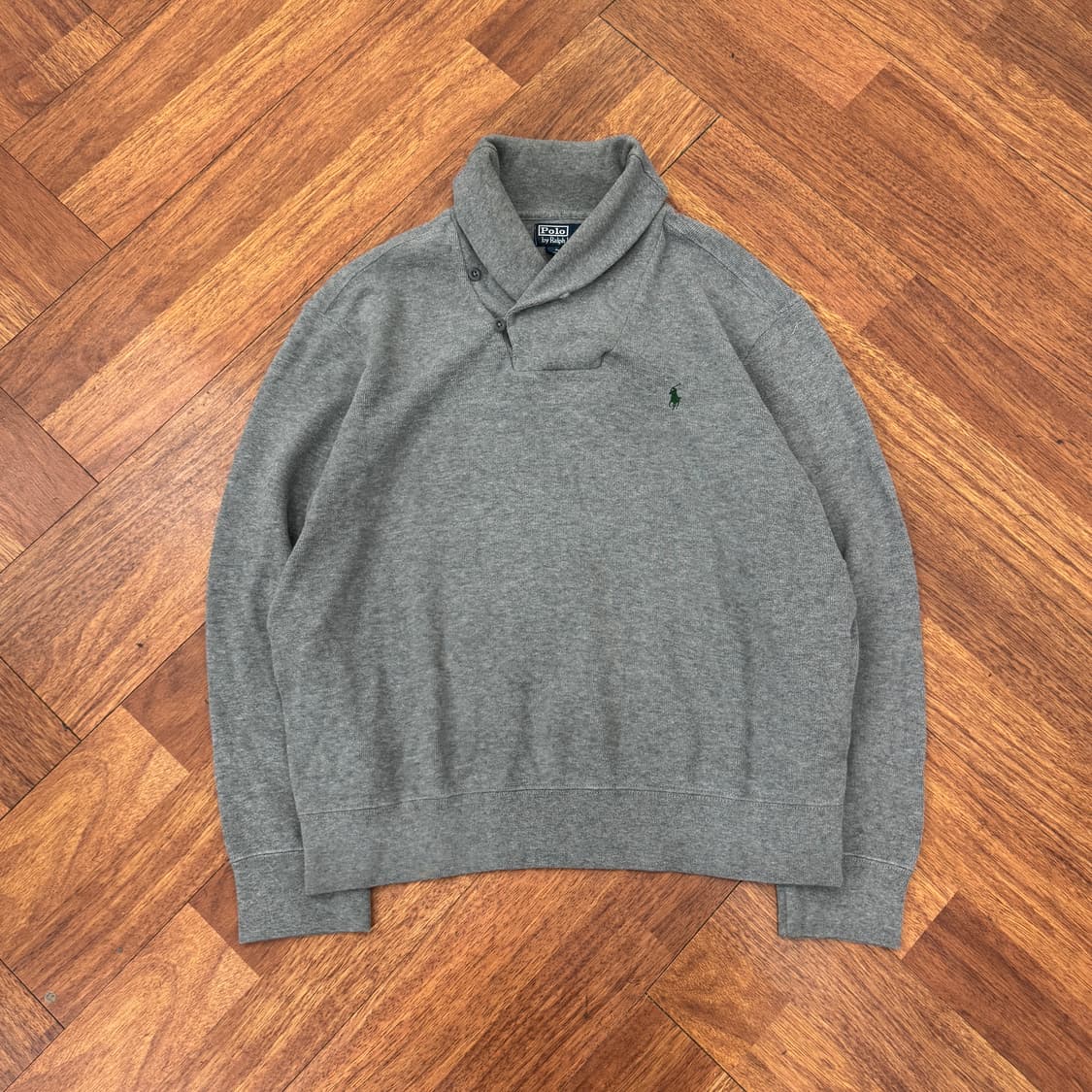 XL(105~110) 폴로 랄프로렌 그레이 숄카라 맨투맨  상품이미지1