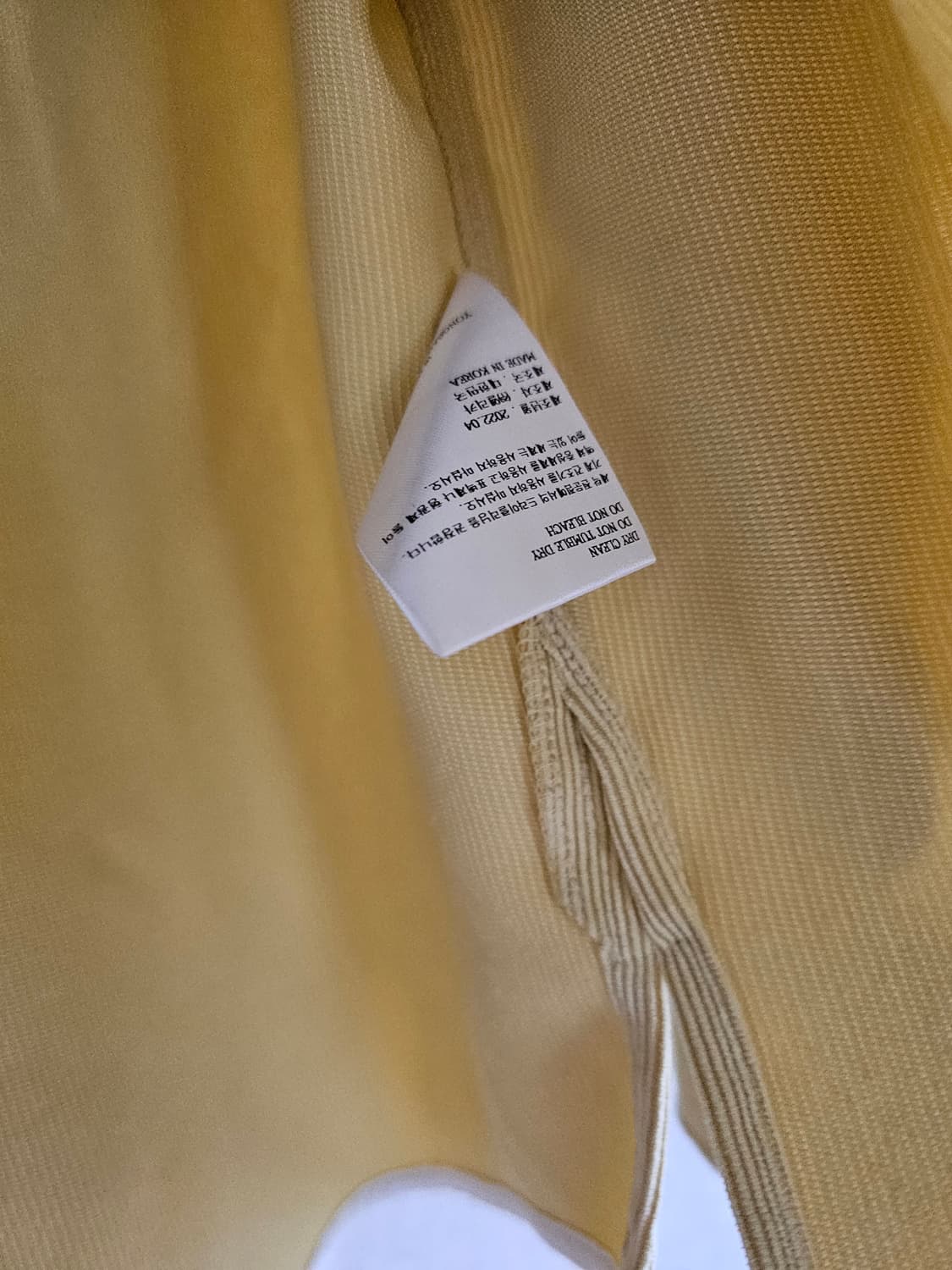 렉토 코듀로이 셔츠 s 사이즈 상품이미지3