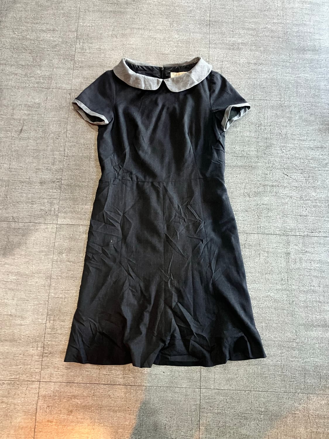 일본빈티지 Ls 하구미모리걸 할메카지 피터팬 라운딩원피스 상품이미지1