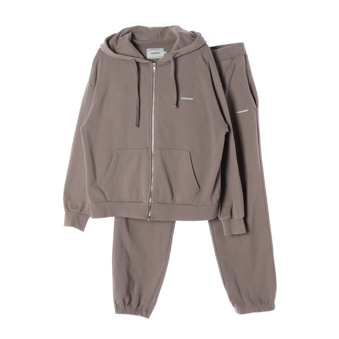 VIVA STUDIO 비바스튜디오 후드집업 셋업 (XL) 상품이미지1