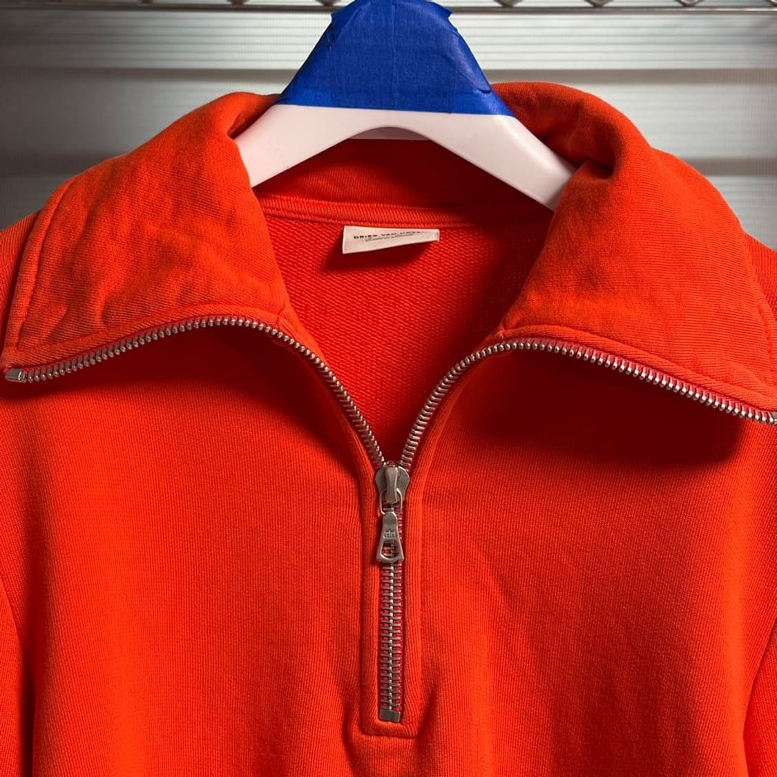 XS) 드리스 반 노튼 하프 집 스웻셔츠 상품이미지3