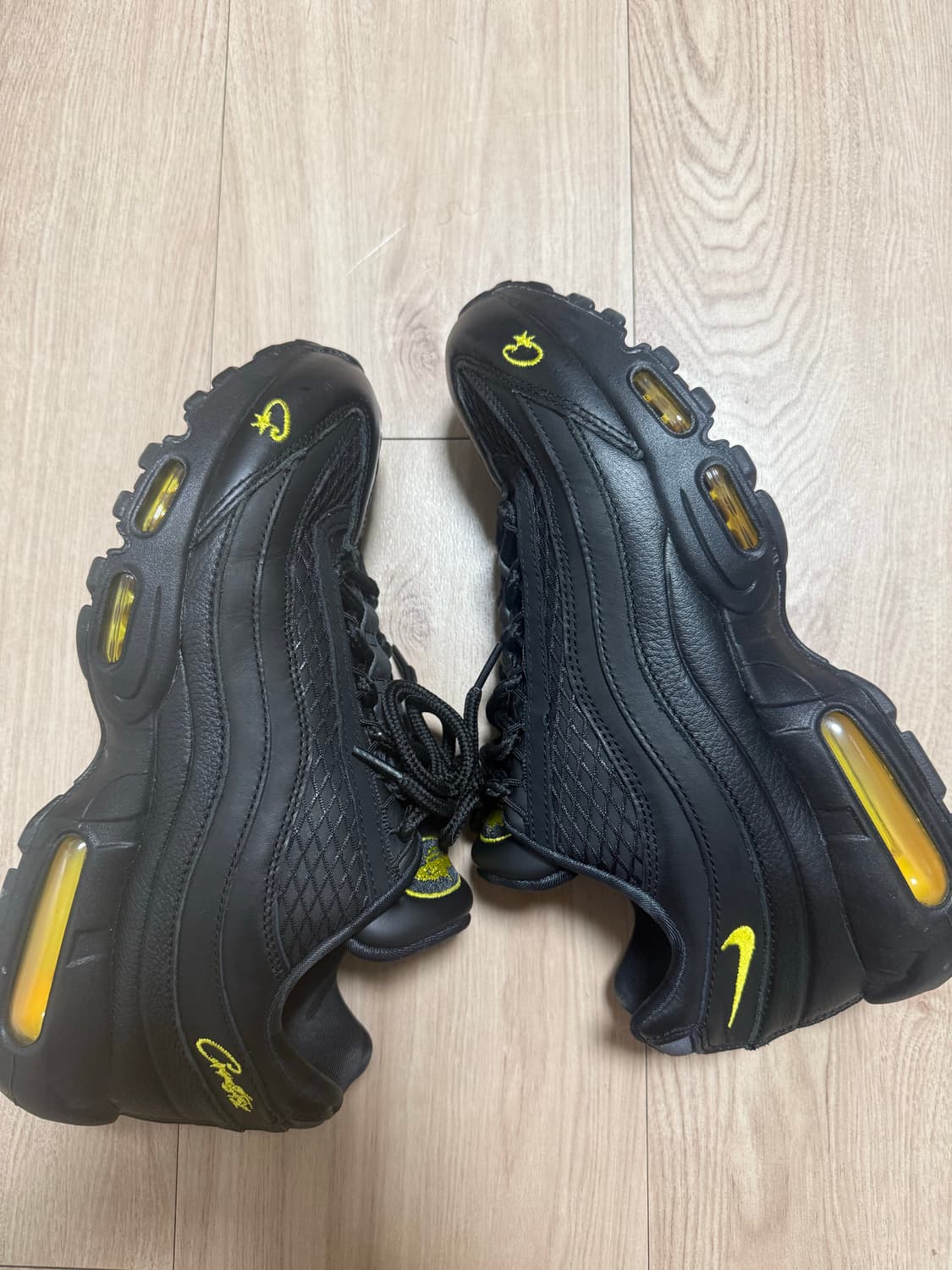 [265] 나이키 에어맥스95 코르테이즈 블랙 옐로우 상품이미지1