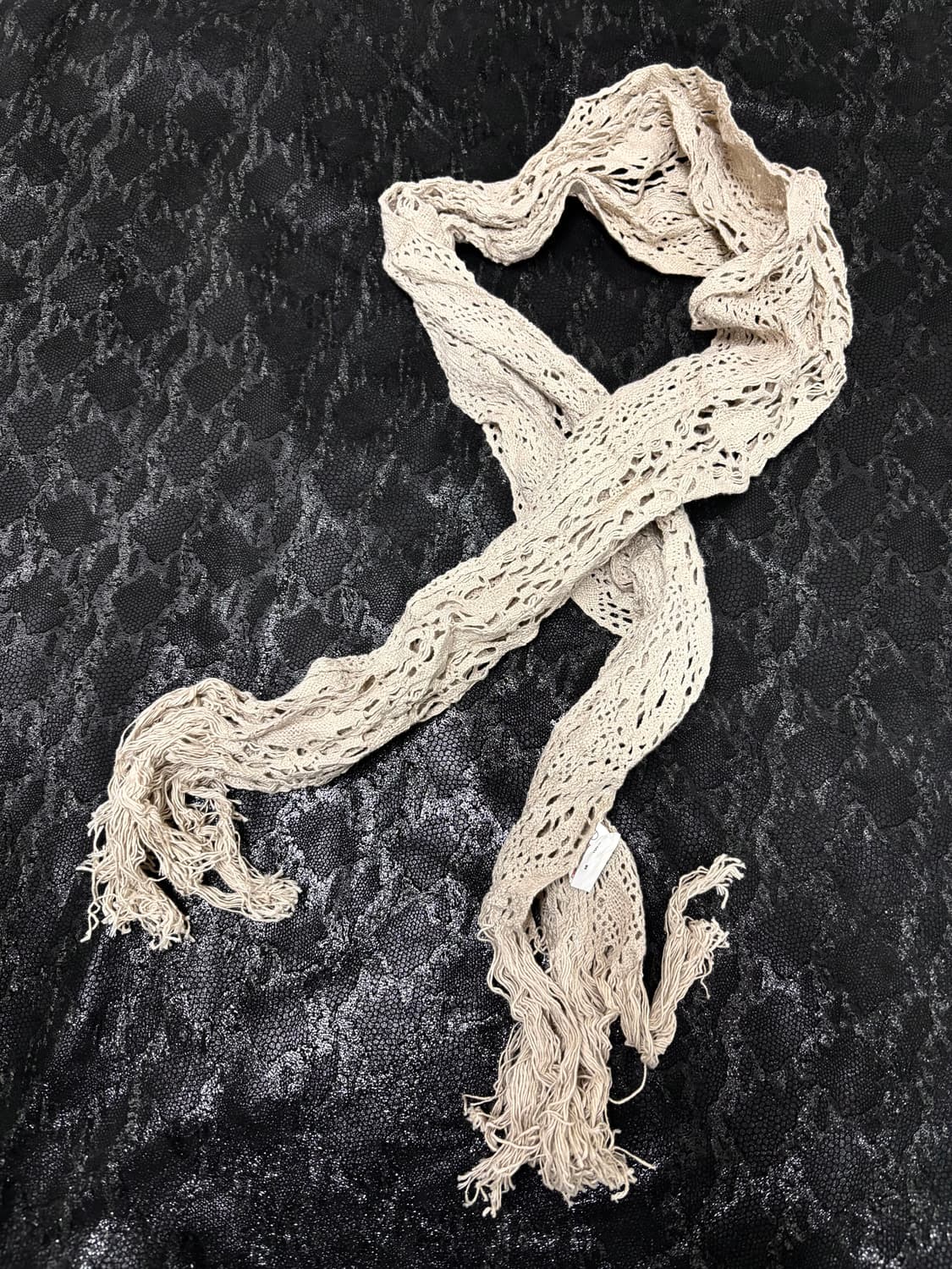 19. Ivory grunge scarf 2.2 상품이미지4