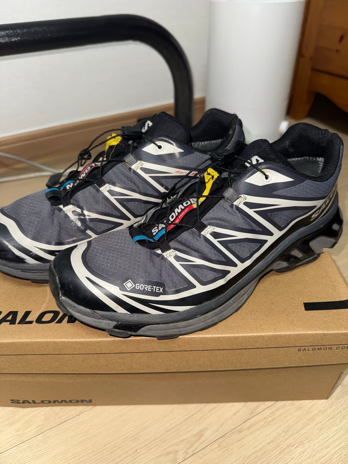 (290)살로몬xt-6 고어택스 블랙 에보니 상품이미지2