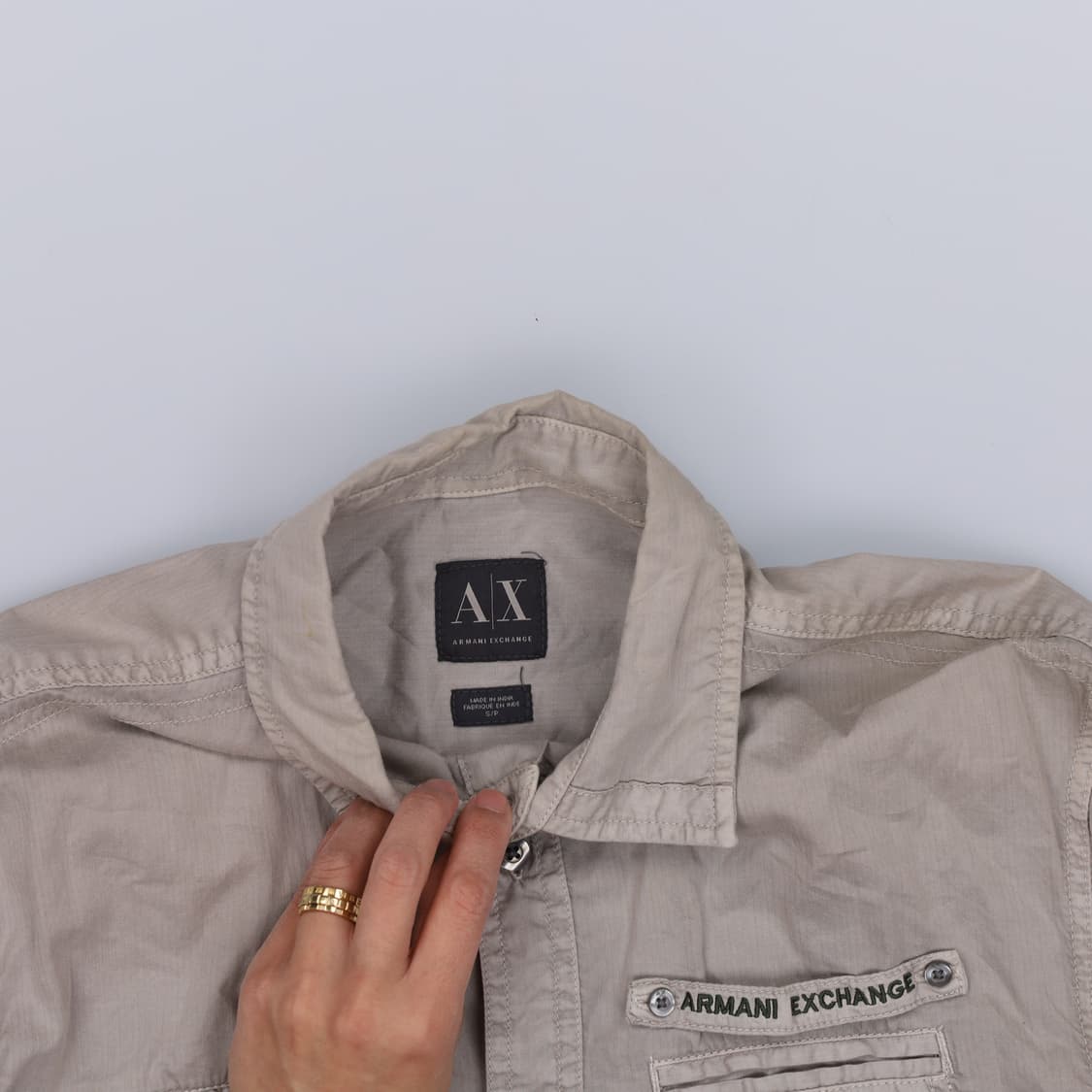 S/P 아르마니익스체인지 셔츠 0309H1 상품이미지3