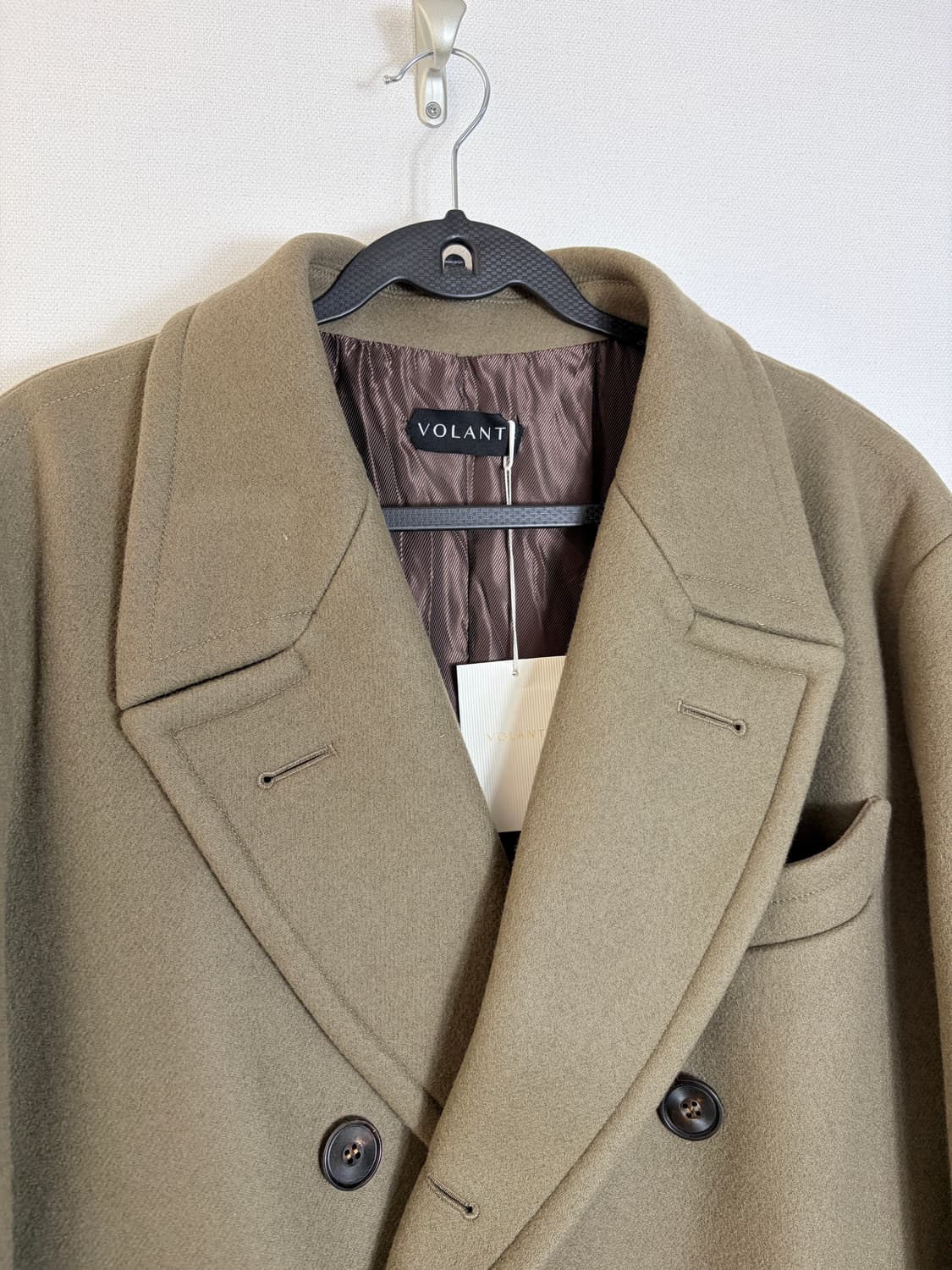 볼란테 캐시미어 더블 롱코트 상품이미지2