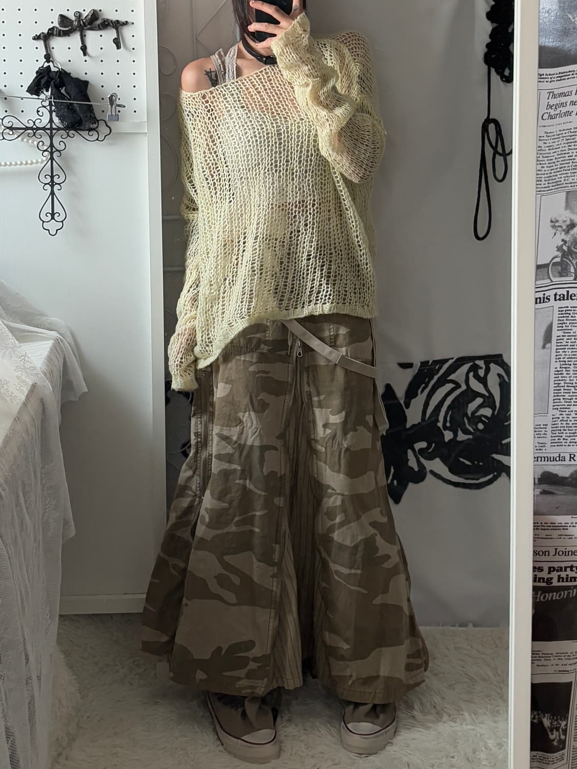 • Camo Goa Skirt 상품이미지4