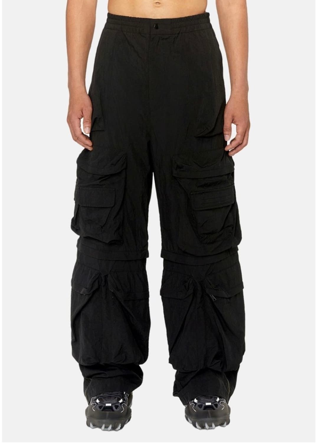 [50] 디젤 P-스테인드 나일론 카고 팬츠 2way 상품이미지1