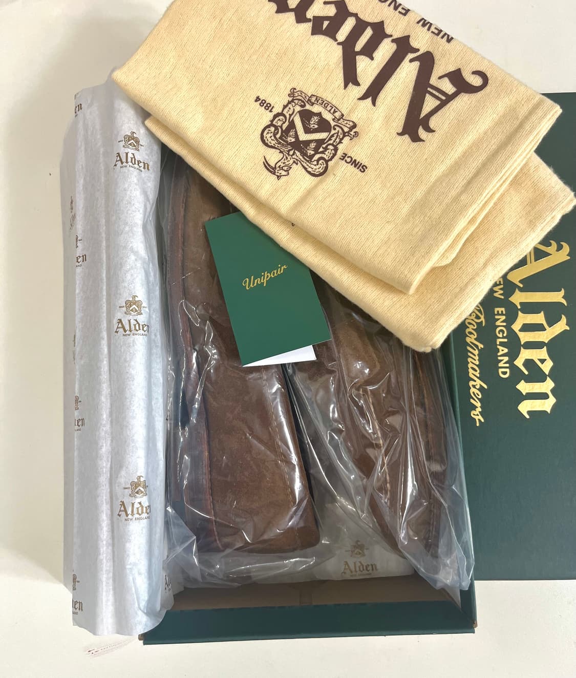 알든 6243f 언라인드 스웨이드 로퍼 / 7.5e 상품이미지1