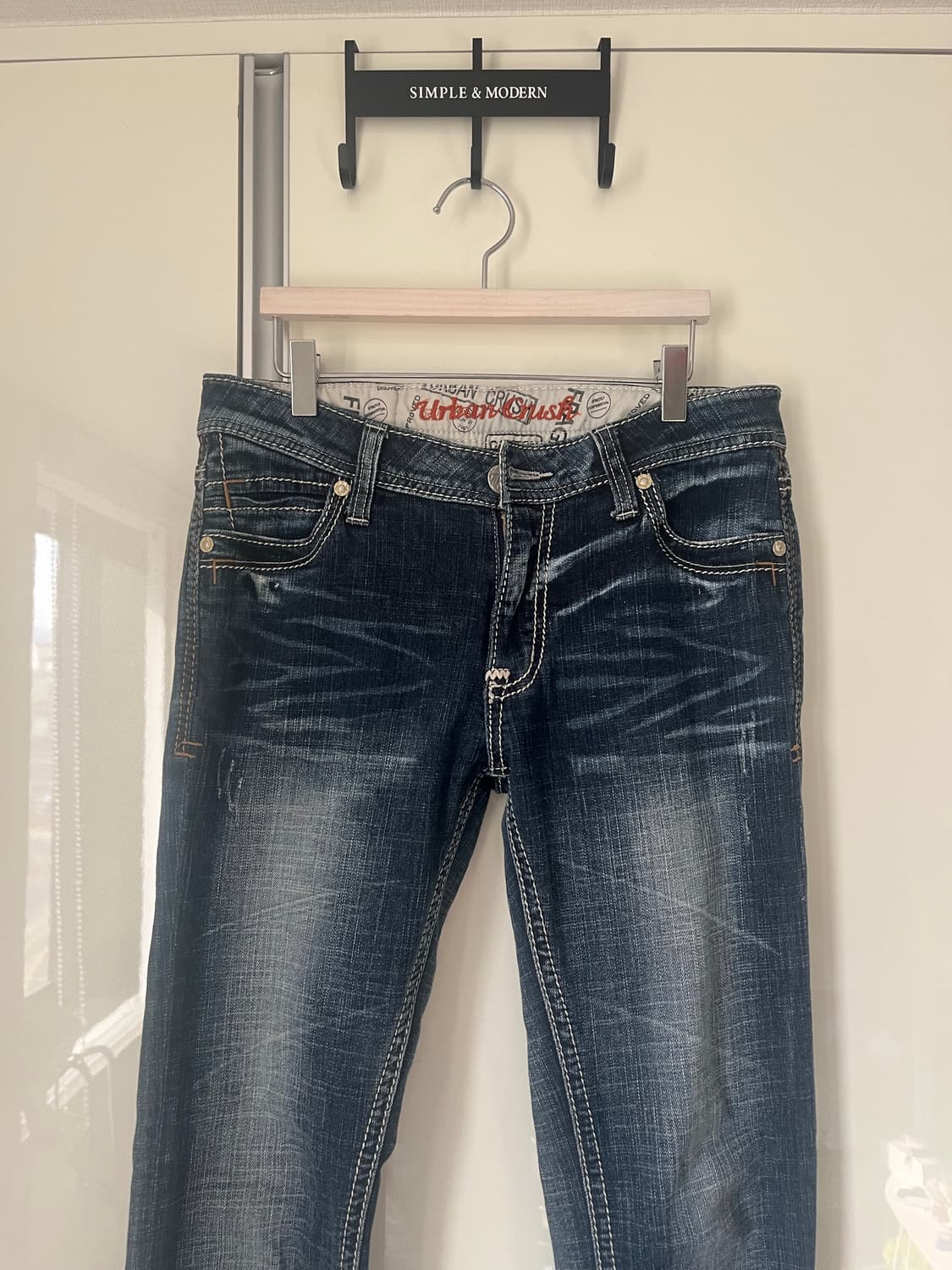 빈티지 데님 스키니진  상품이미지1