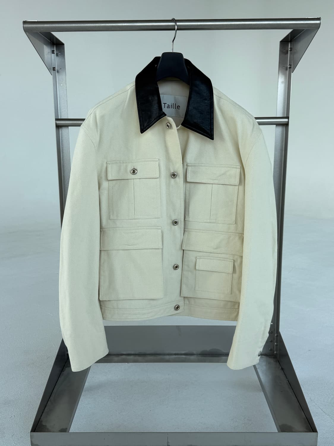 타일레 Taille 코튼 자켓 아이보리  상품이미지1