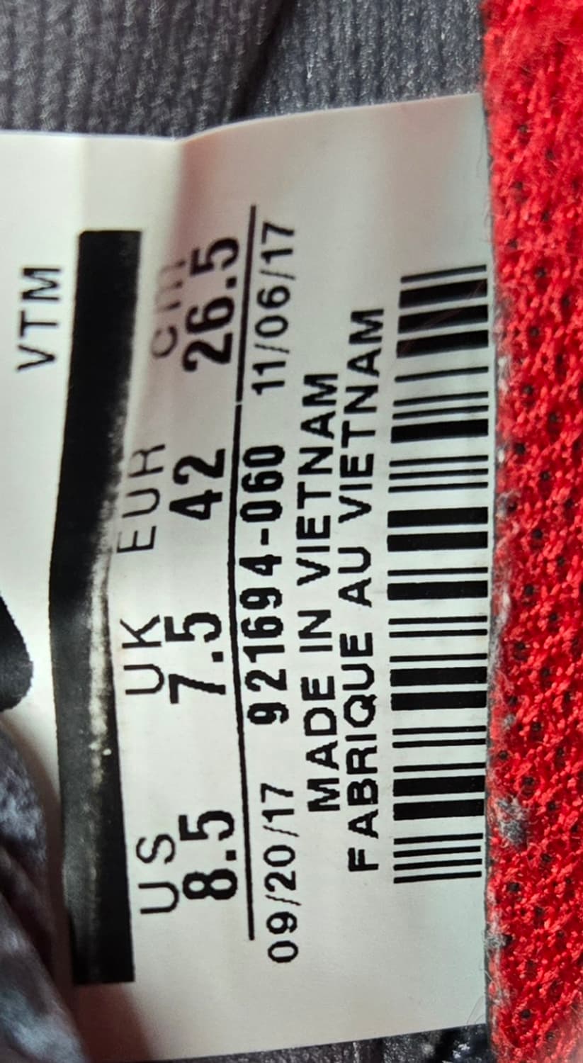 나이키 265mm- 에어 맥스 시퀀스 3 회색 및 빨간색 스니커즈 상품이미지7