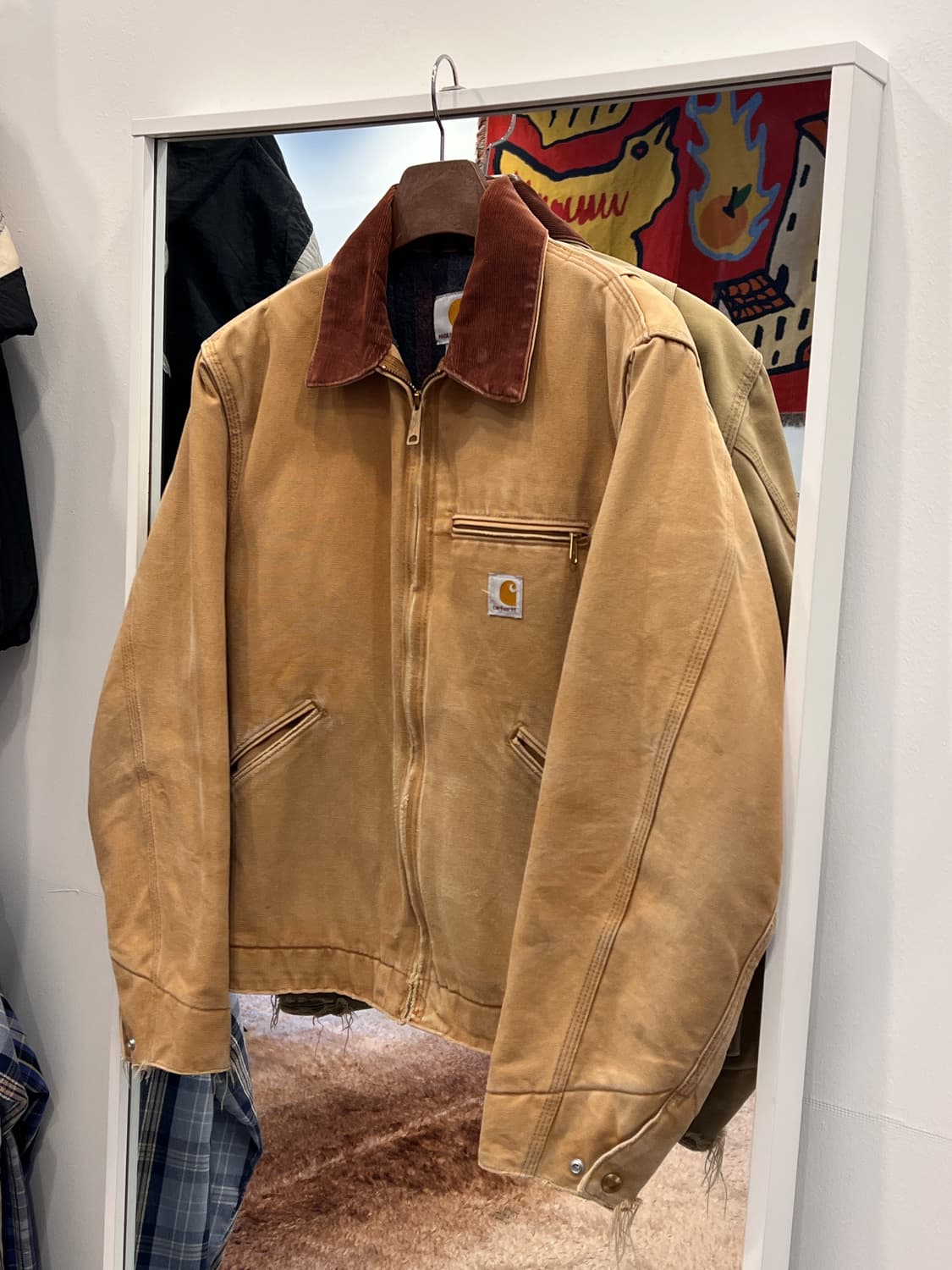Carhartt 칼하트 덕 캔버스 디트로이트 워크 자켓 (USA) 상품이미지1