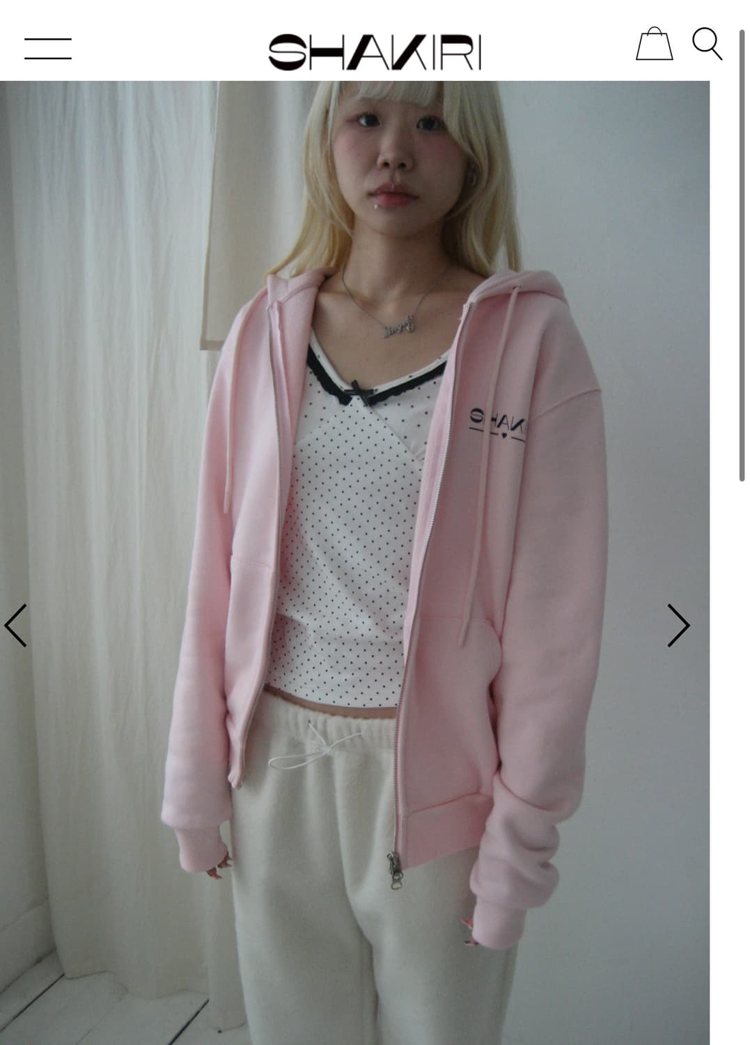 샤키리 레이스 탑  상품이미지1