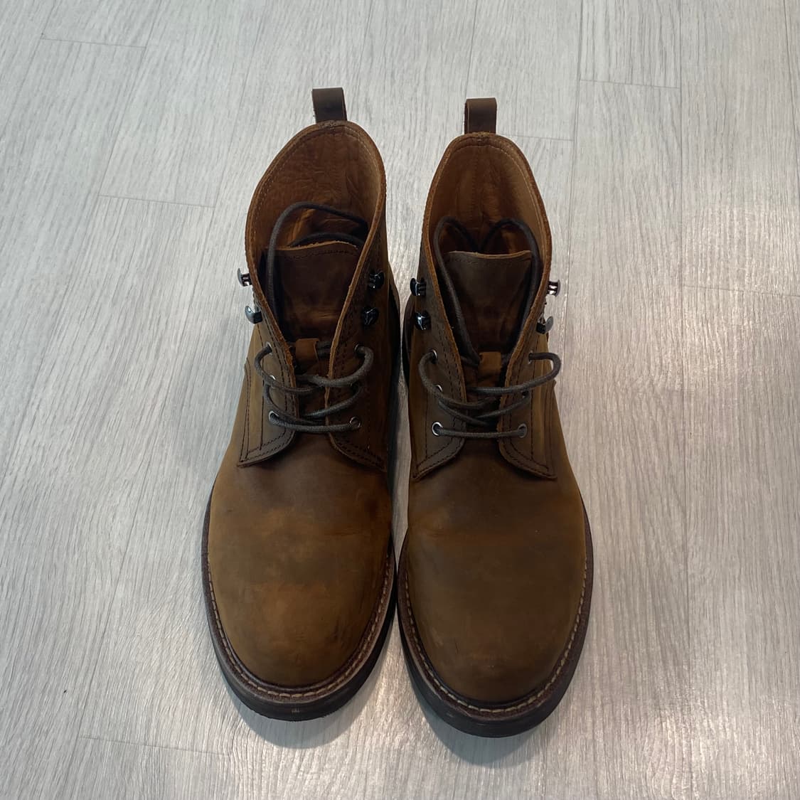 로맨틱무브 레일로드 워커 오일 빈티지 브라운 265 상품이미지4