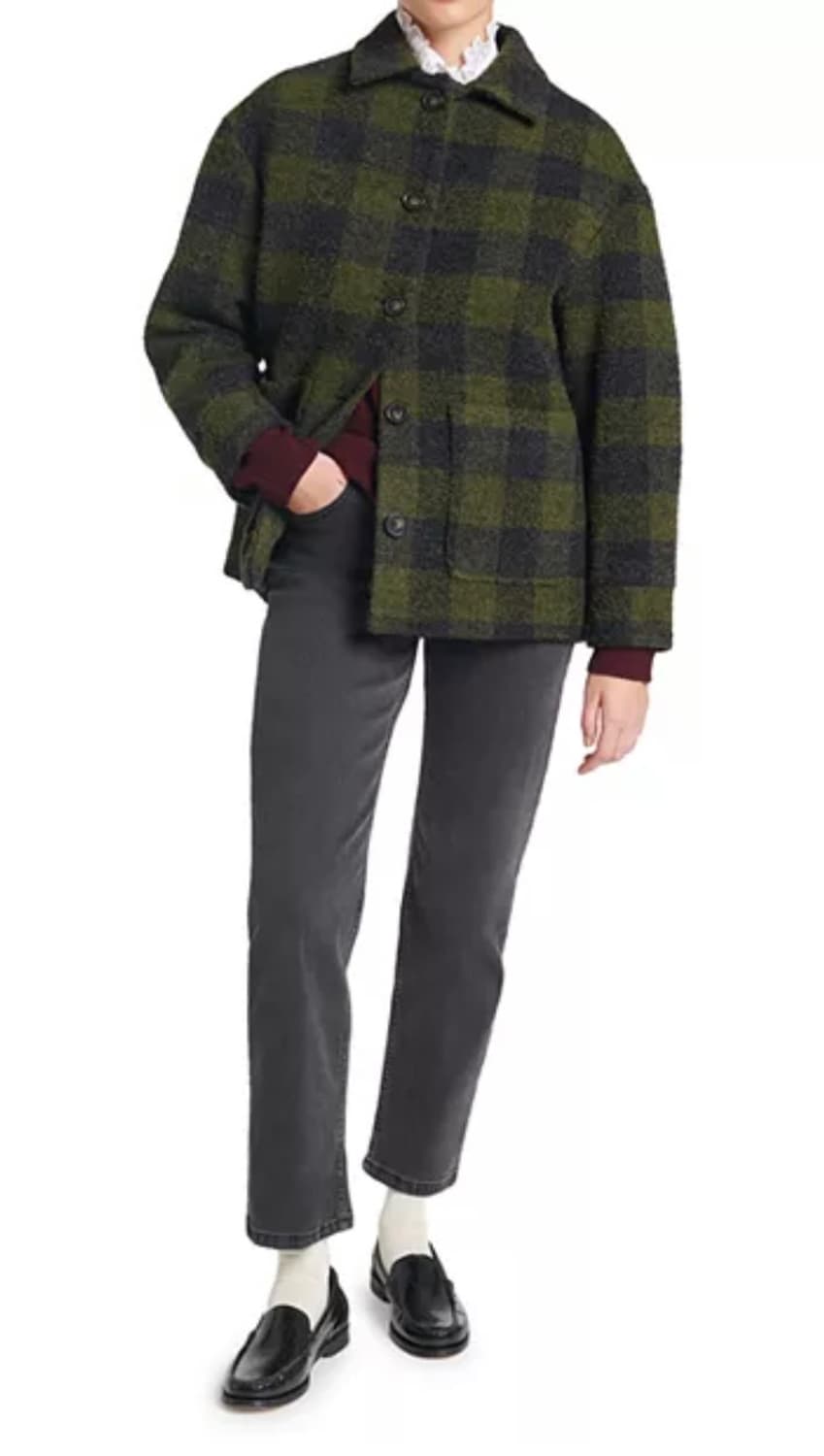 Vanessa Bruno Wool Blend Coat 상품이미지2