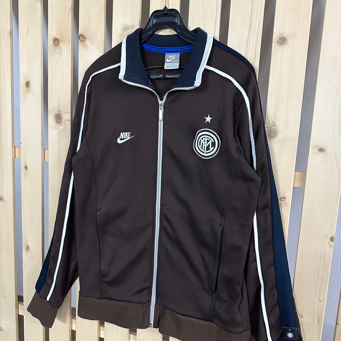 (M) 나이키 인터밀란 브라운 져지 트랙탑 상품이미지3