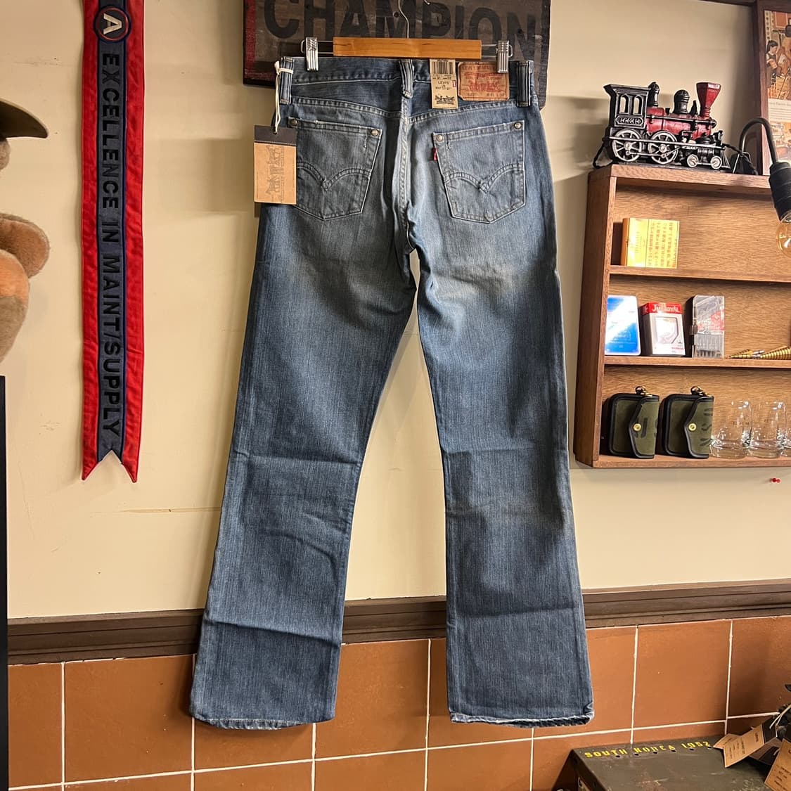 00's 리바이스 527 부츠컷 32 Size Mexico 데드스탁 상품이미지5