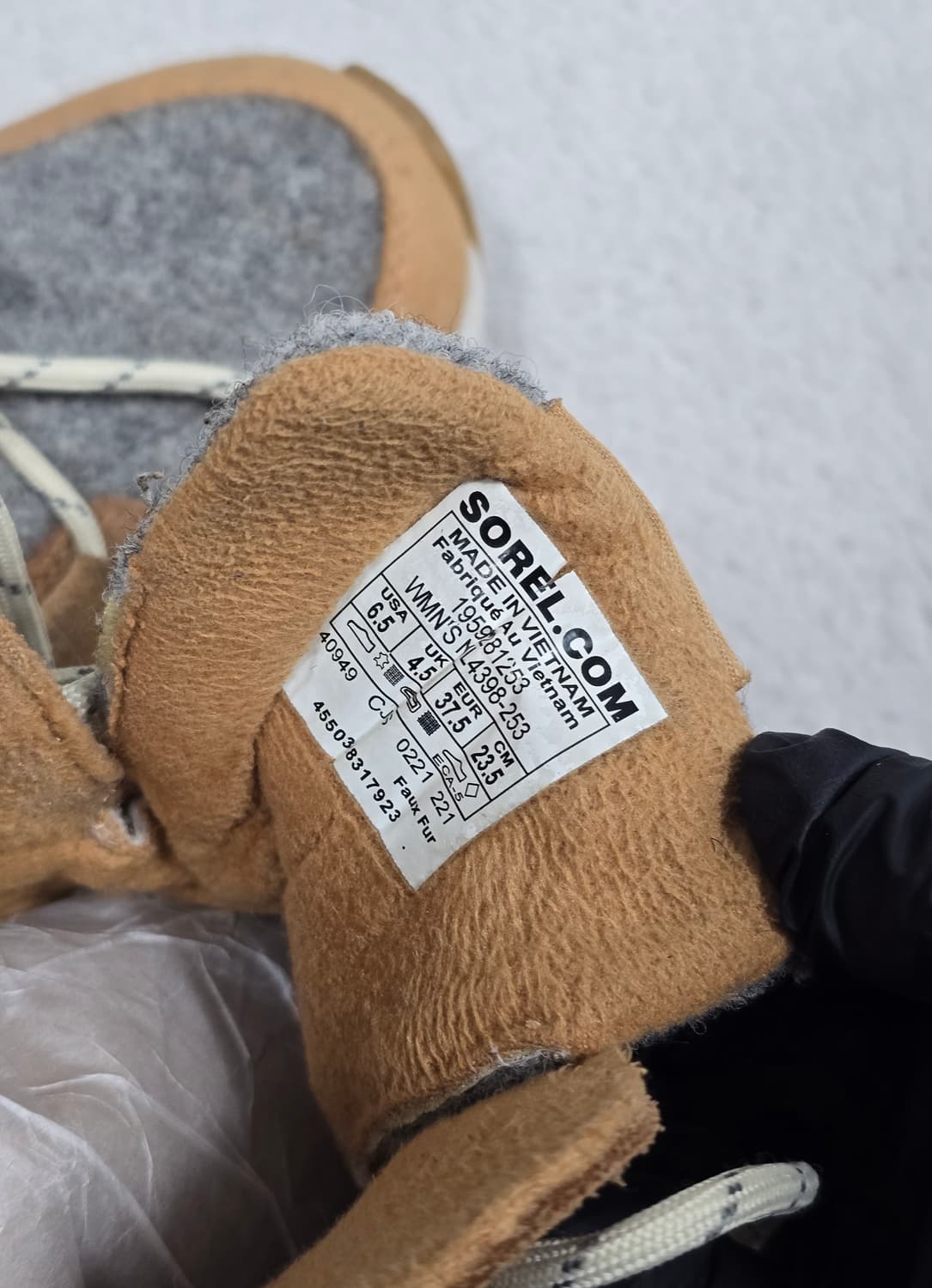 Sorel 소렐 키네틱 카리부 스니커즈 브라운 235 상품이미지7