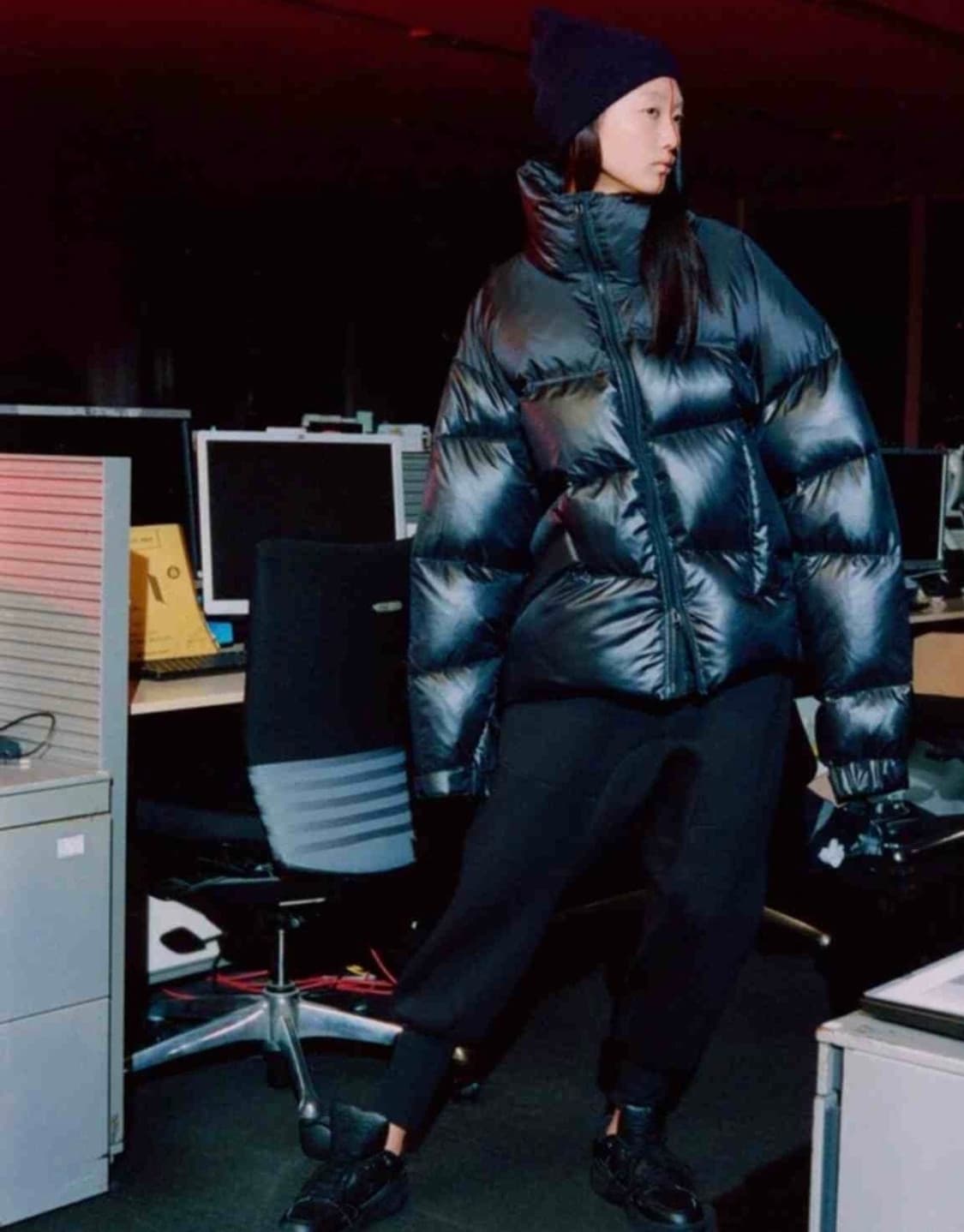 후미토간류 그래피티 패딩 상품이미지2