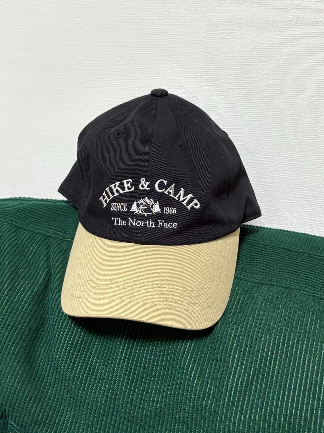 노스페이스 티엔에프 로고 소프트 캡 상품이미지1