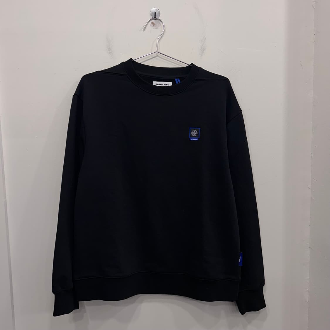 팬암 음각자수 스몰로고 헤비코튼 맨투맨 상품이미지2