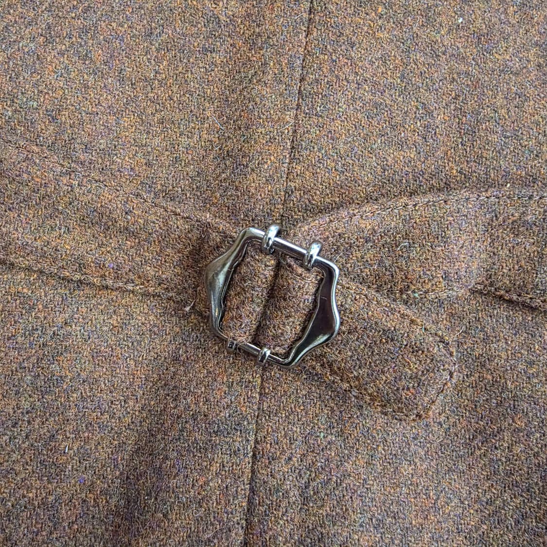 LARDINI 라르디니 이탈리안 최고급 트위드 도네갈 버진울 헌팅 베스트 상품이미지3