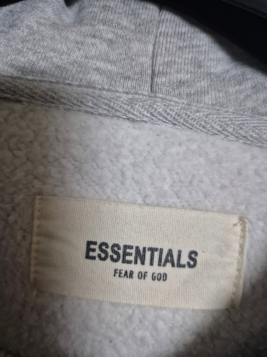 에센셜 피어오브갓 xTMC 크렌쇼 한정판 후디 멜란지그레이 상품이미지5