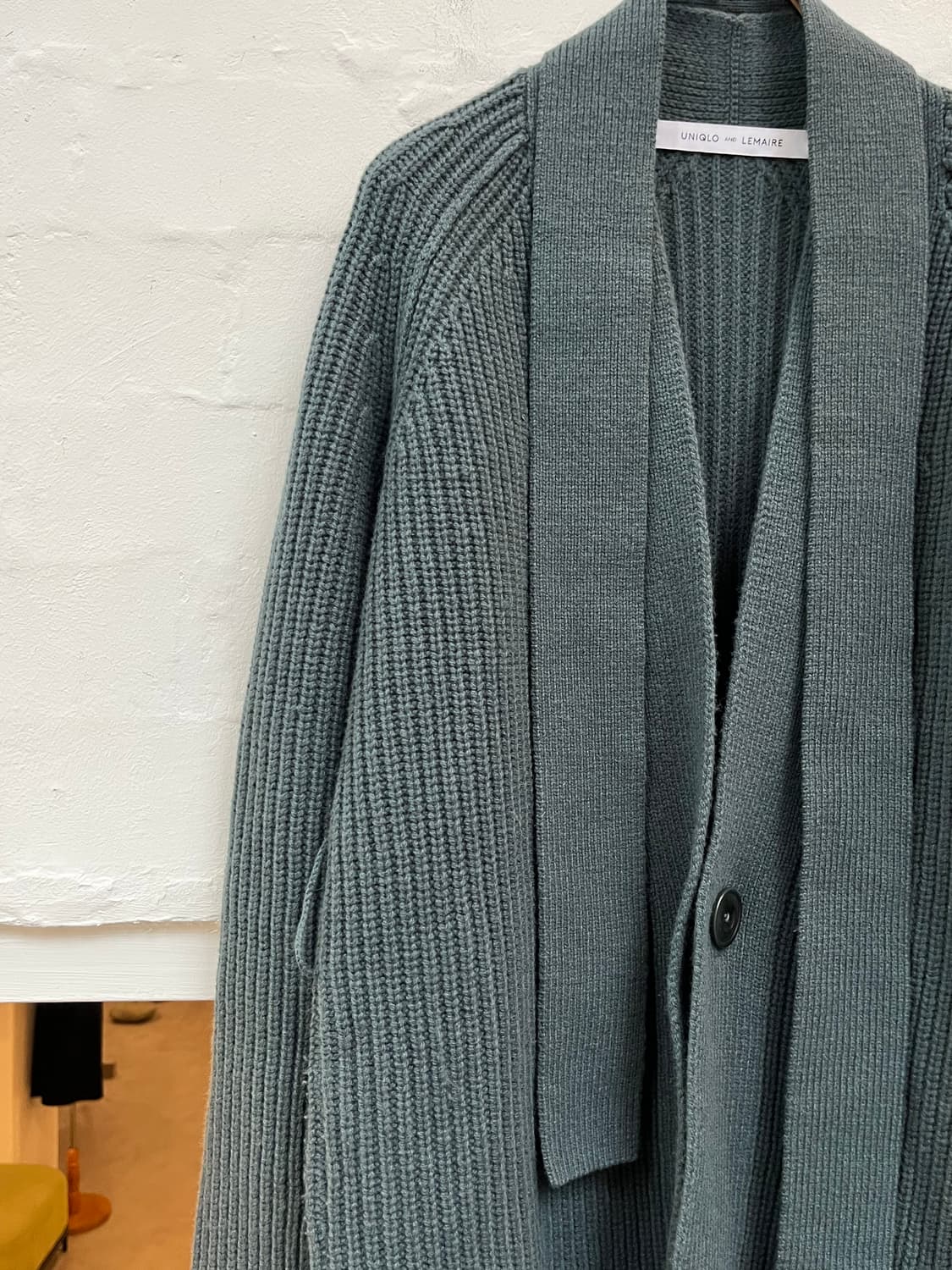 Uniqlo X Lemaire 울 니트 가디건 S 상품이미지3