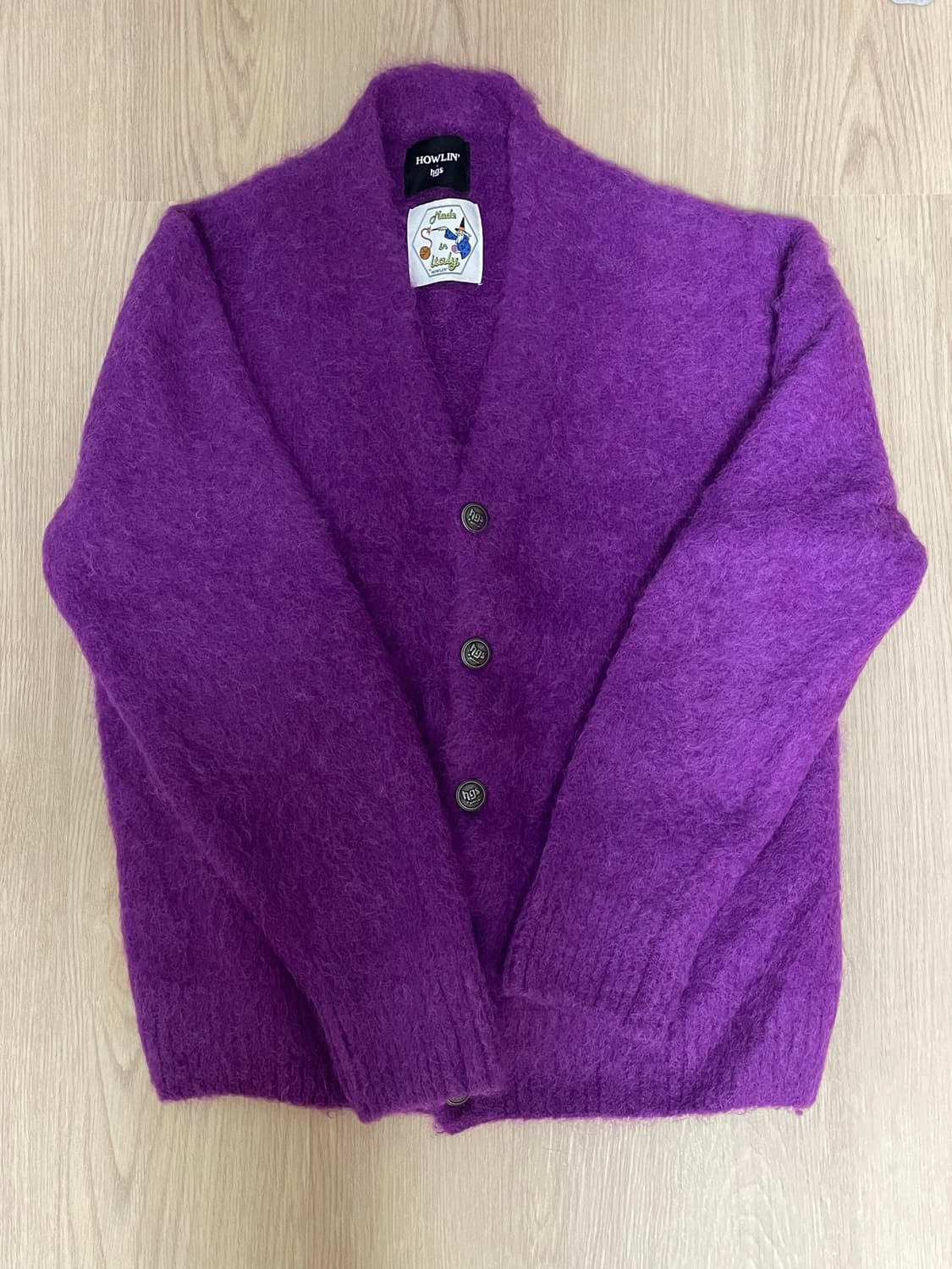 하울린 x HGS 모헤어 가디건 상품이미지1