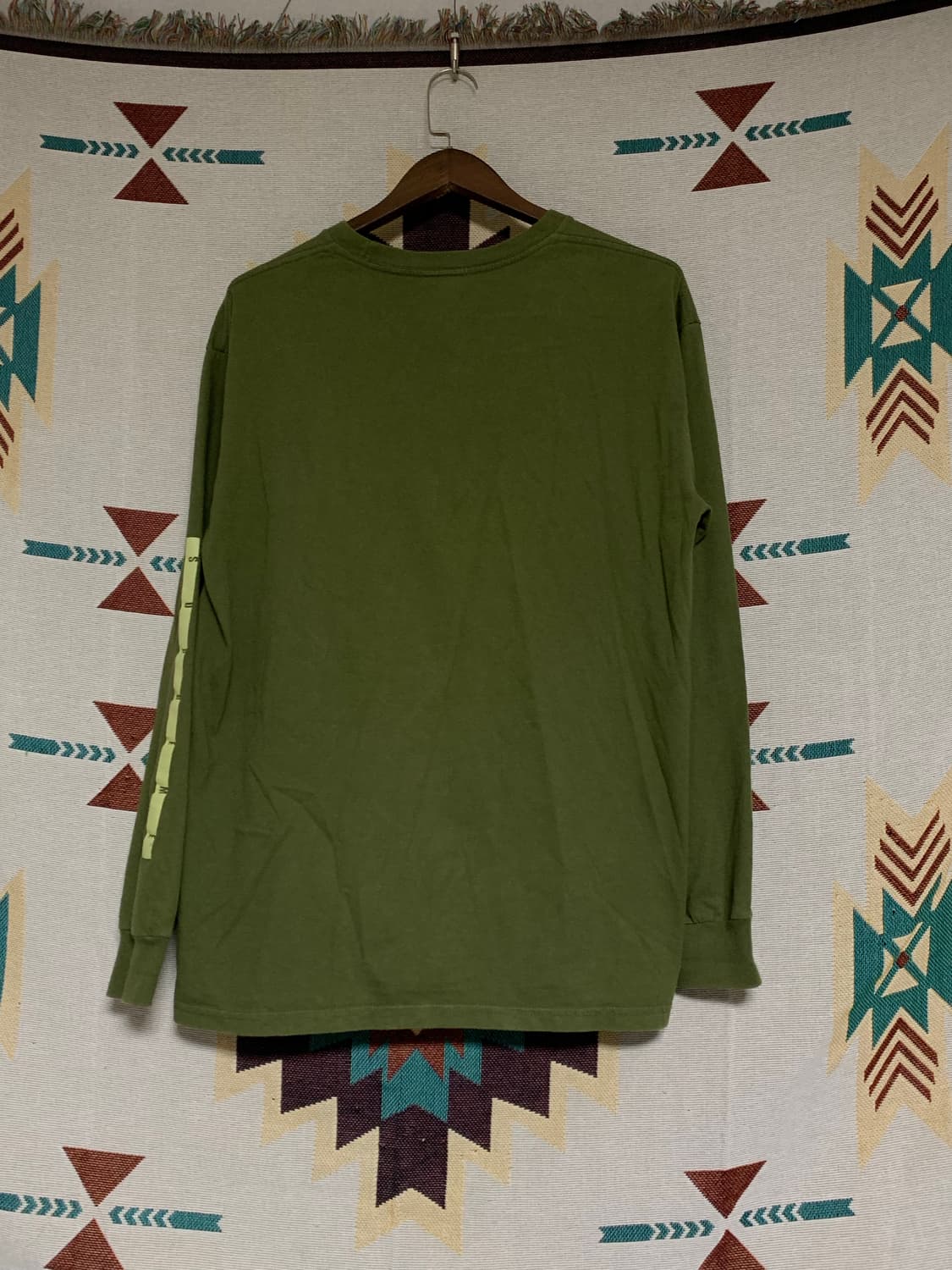 슈프림 롱슬리브 카키 올리브 L 상품이미지5