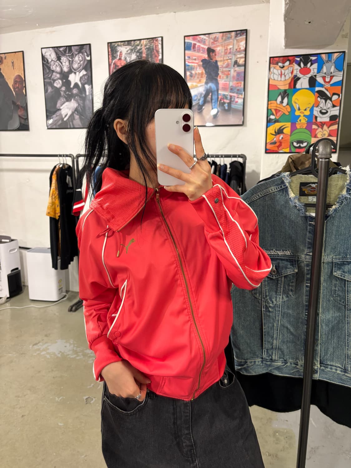 퓨마 빈티지 집업 상품이미지3