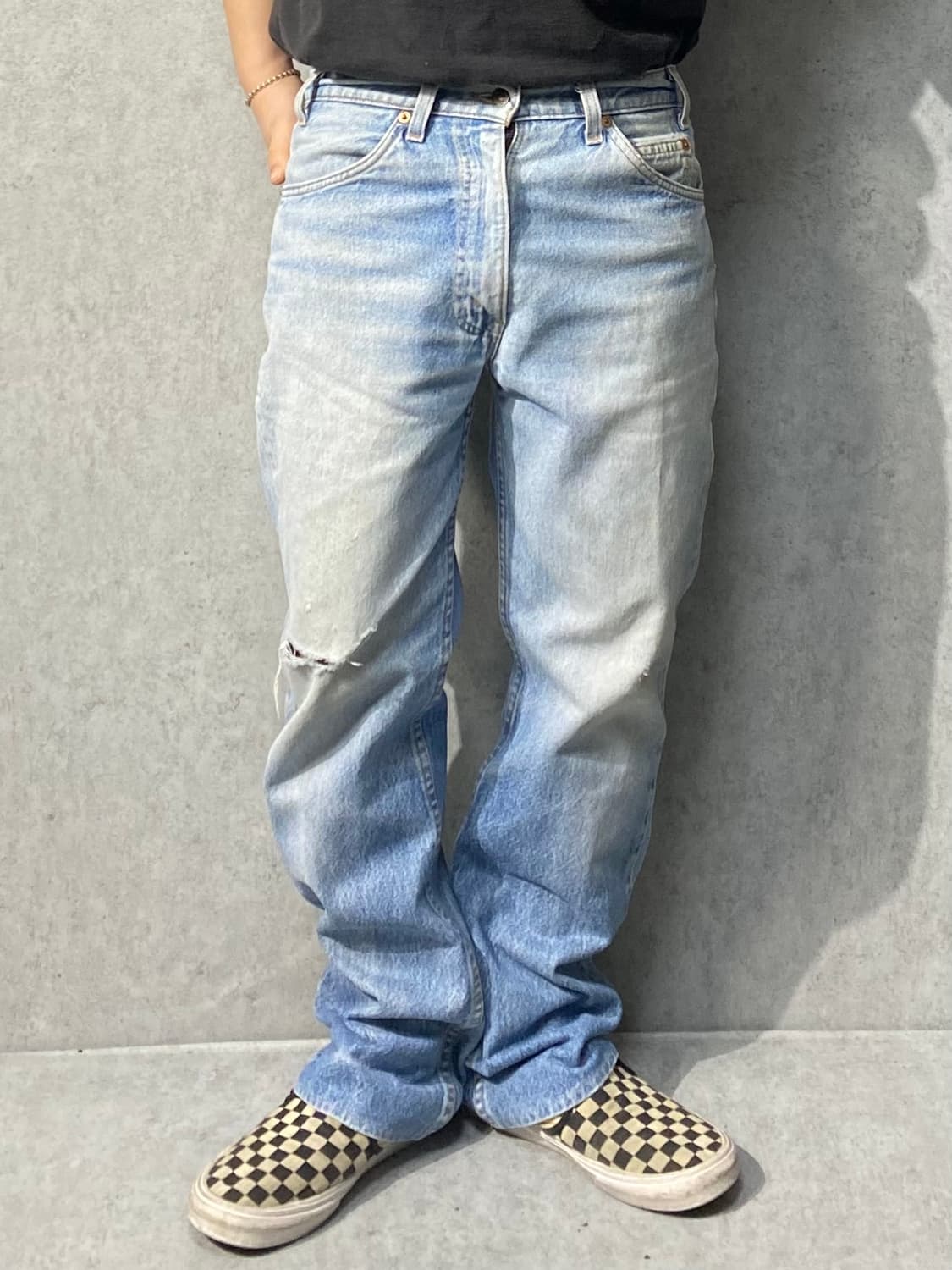 [31] 90s Levi's 517 리바이스 오렌지탭 부츠컷 데님팬츠 상품이미지10