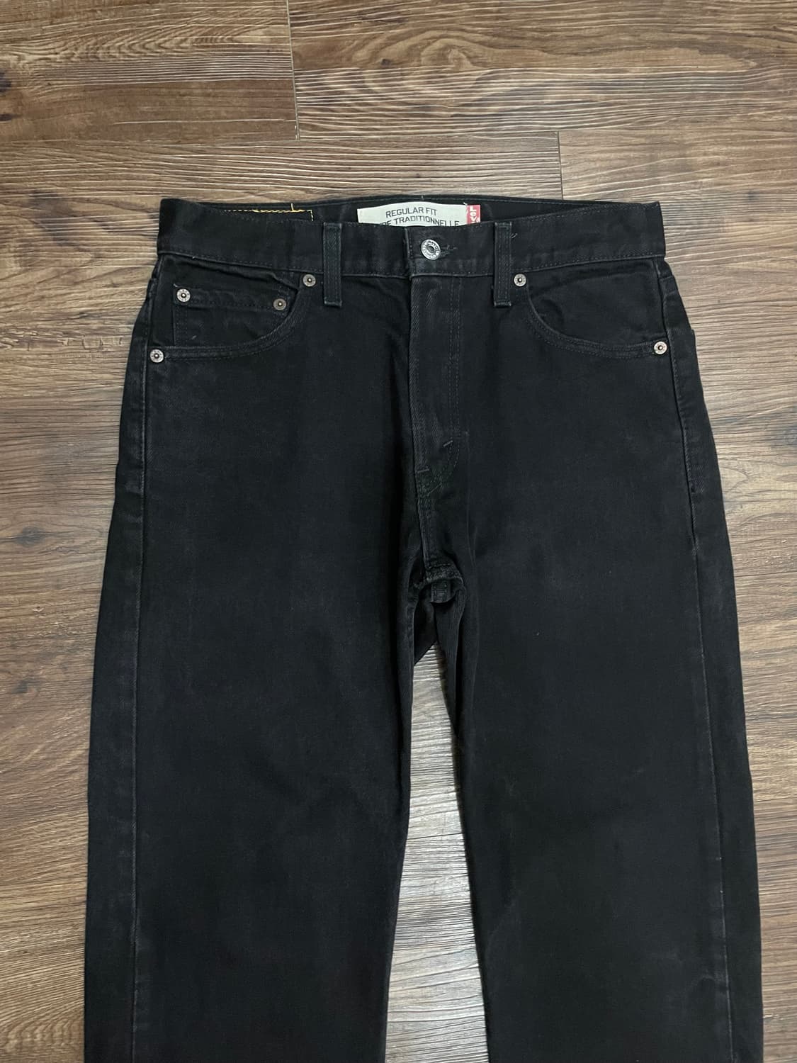 00s 리바이스 505 흑청 데님 팬츠 블랙 30 상품이미지3