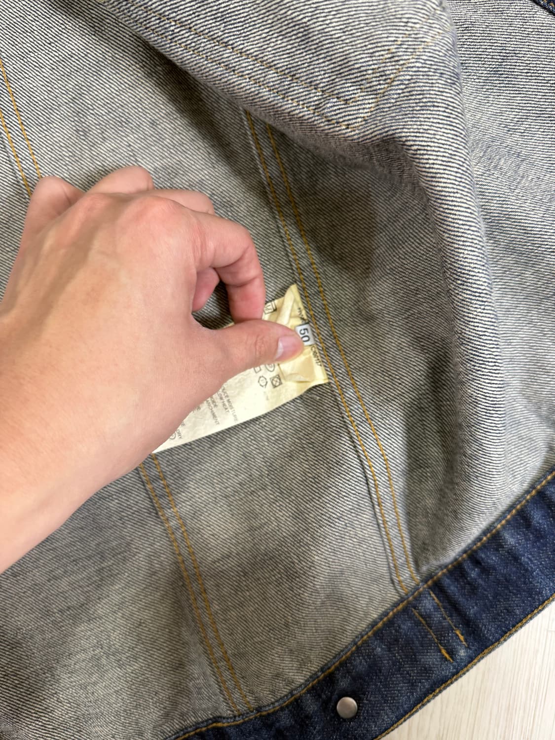 헬무트랭 데님자켓 상품이미지5