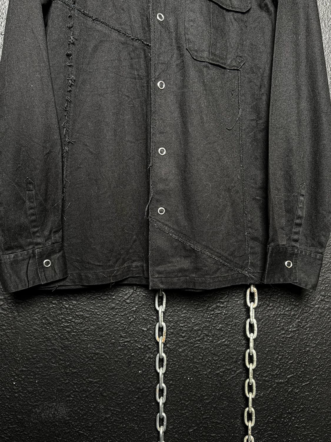 Badger – Stud Distressed Shirt 상품이미지8