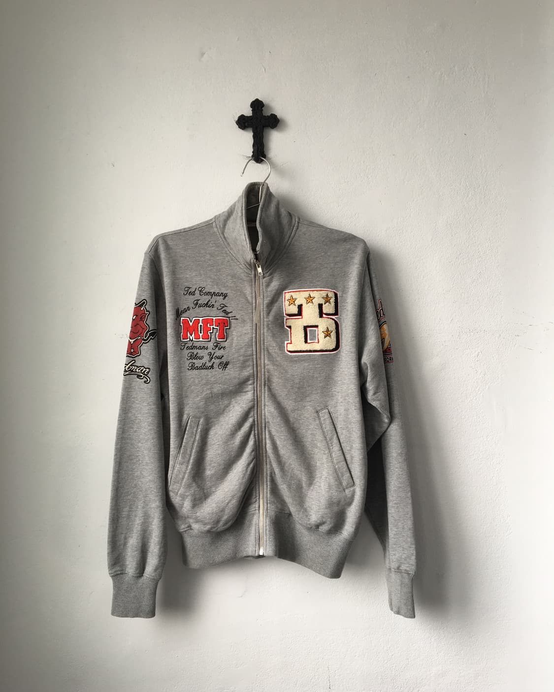 Ted company patch point high neck zip up 상품이미지2