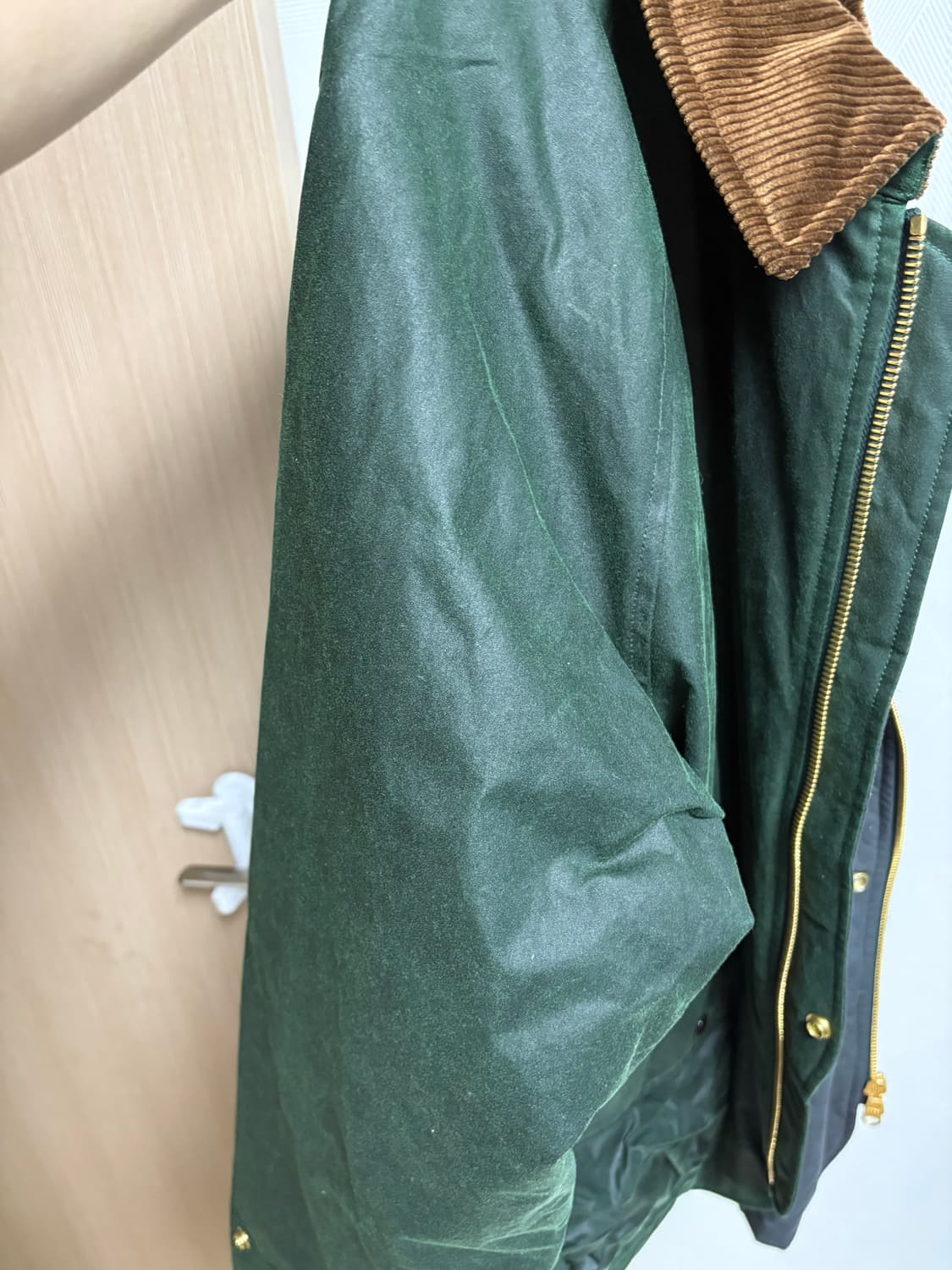 드레익스 그린 왁스 커버올 자켓 상품이미지5