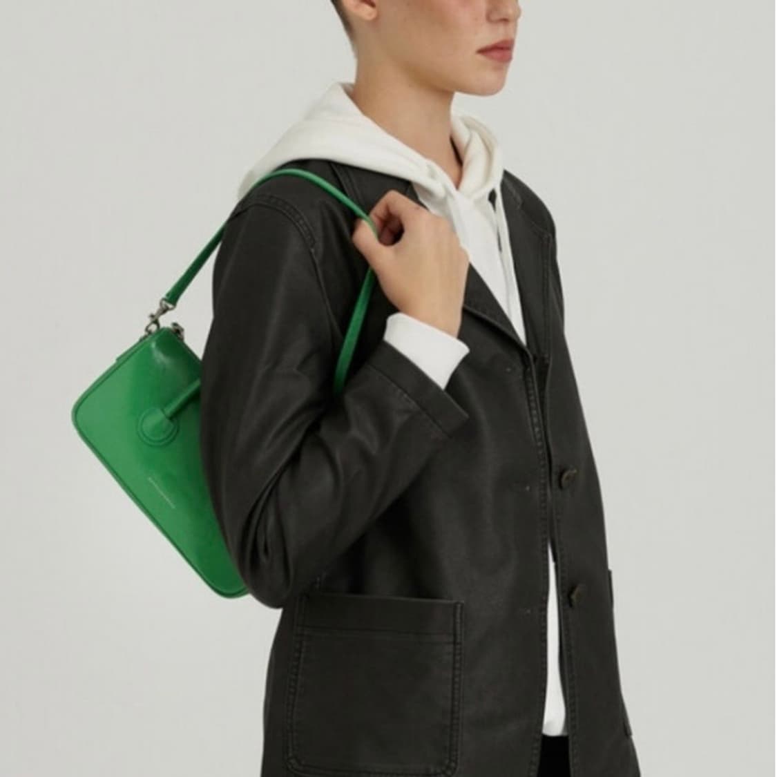 마지셔우드 지퍼백스몰 그린 상품이미지2