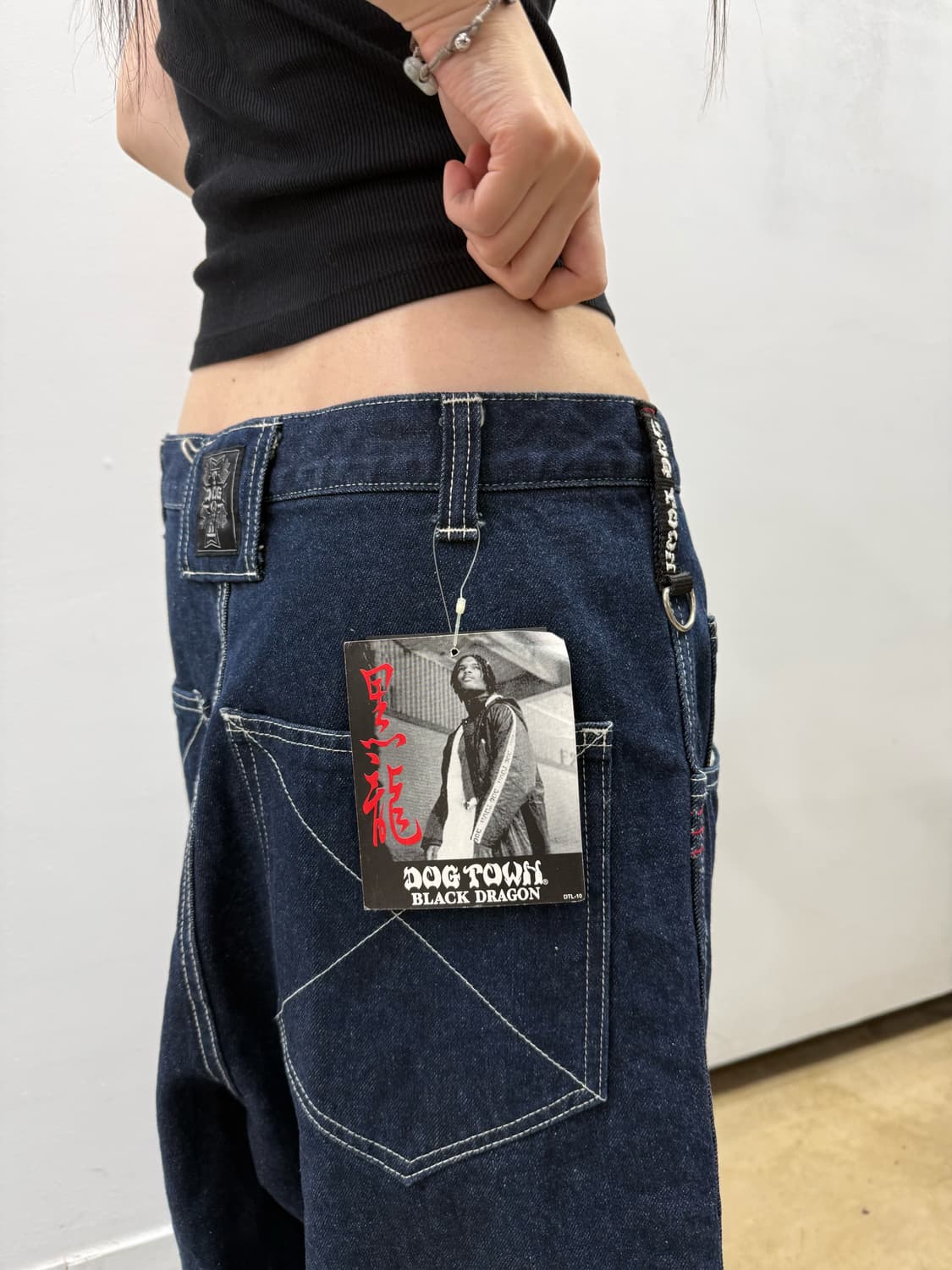 도그타운 데님 로고 버뮤다팬츠 상품이미지7