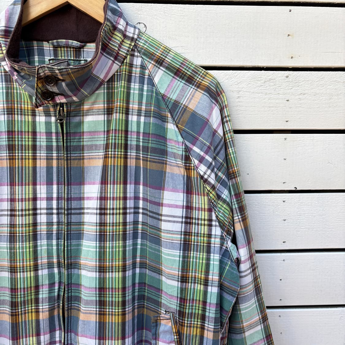 Gap 갭 G9 체크 자켓 상품이미지5