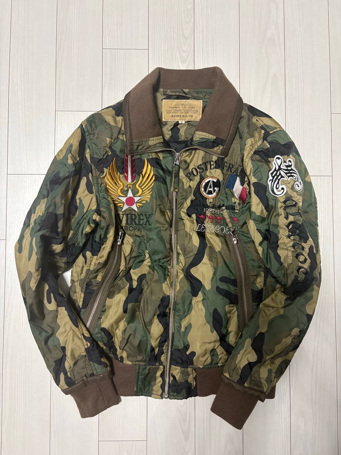 아비렉스 카모 자켓 점퍼 상품이미지1