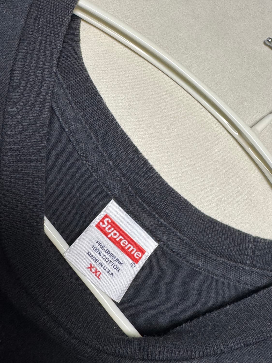 (XXL)슈프림 롤프 티셔츠 블랙 상품이미지3