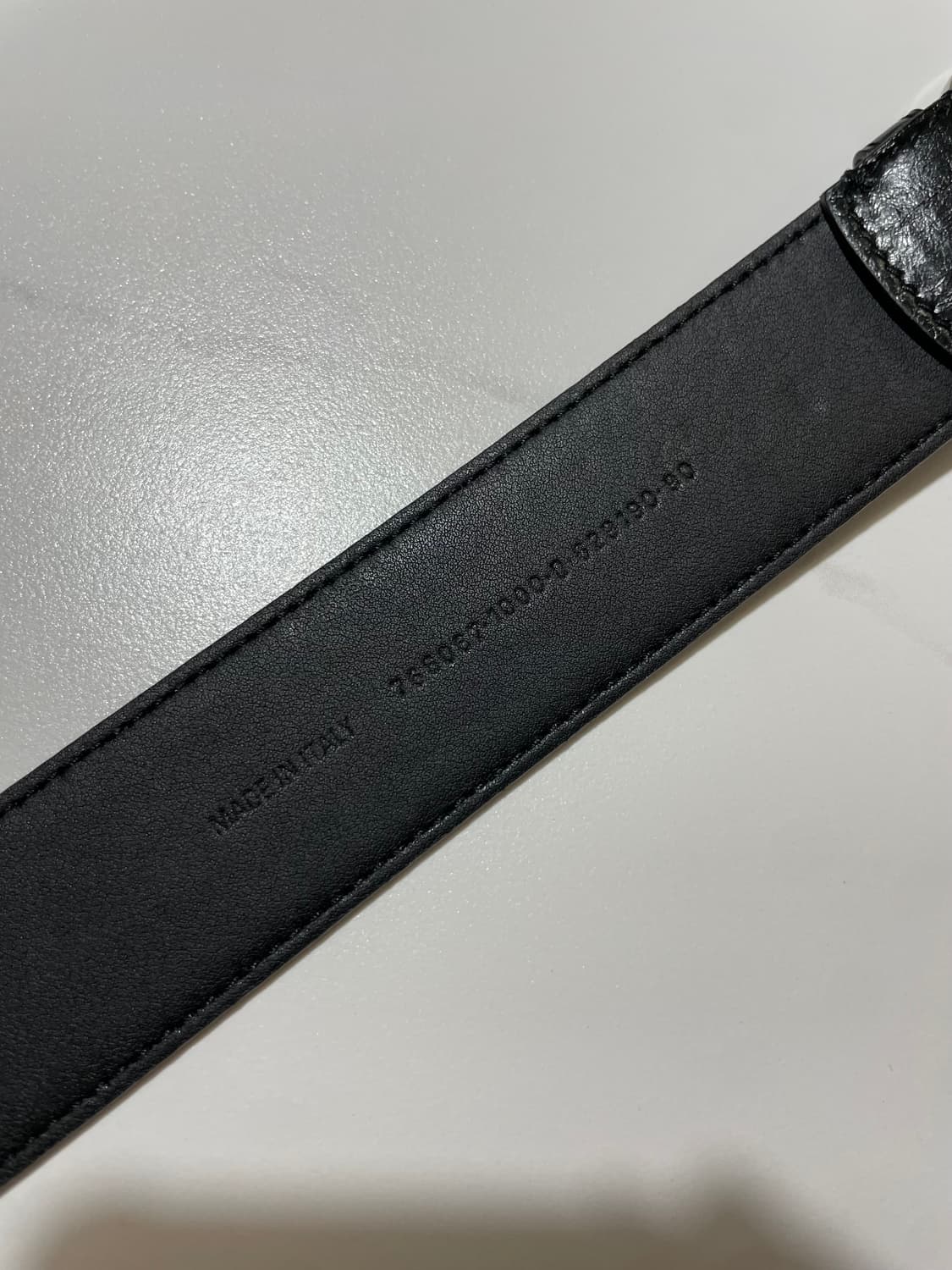 (90) 발렌시아가 남성 모나코 벨트 블랙 상품이미지4