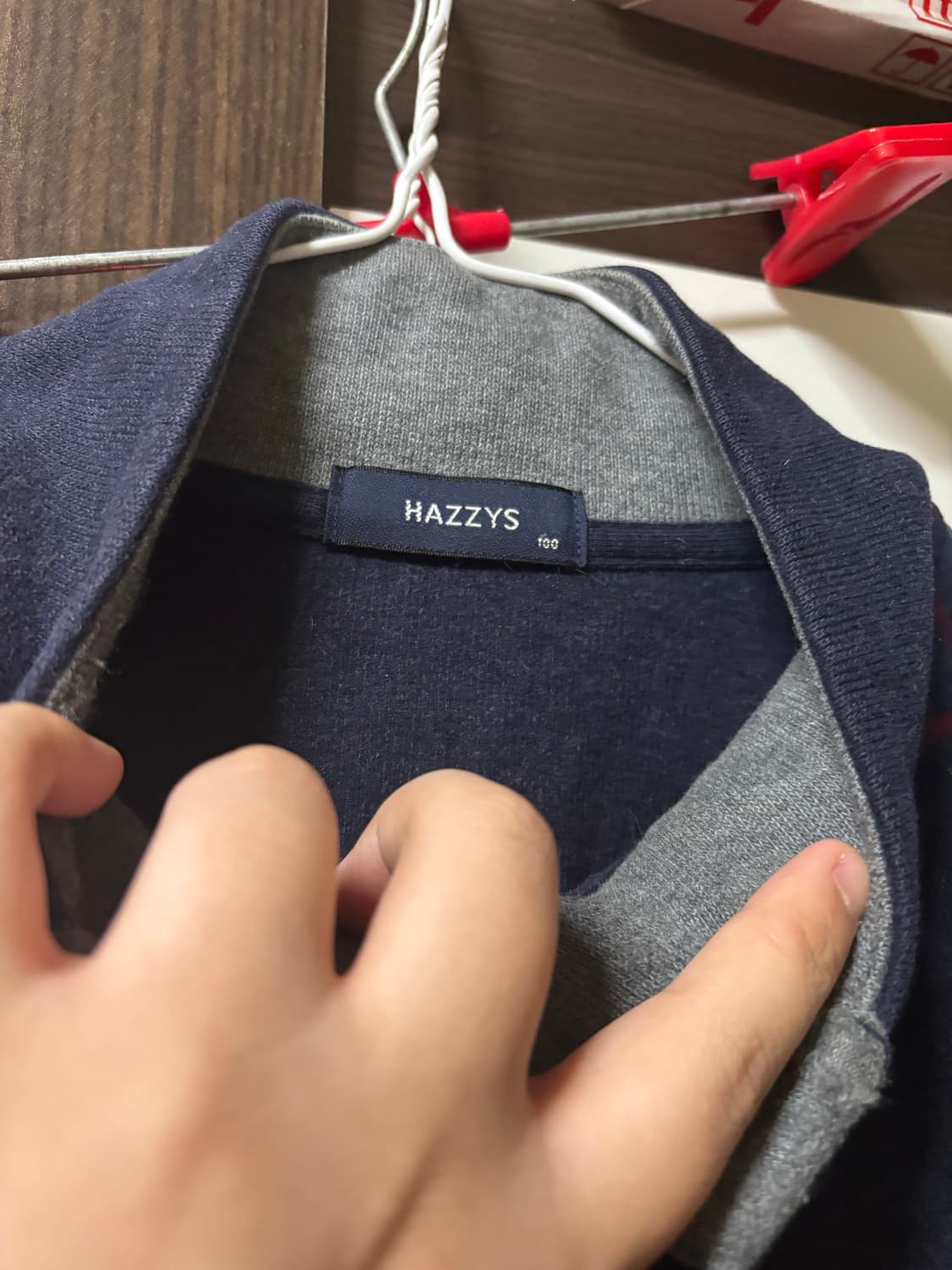 남성헤지스 단추 반집업 정품 100 상품이미지3