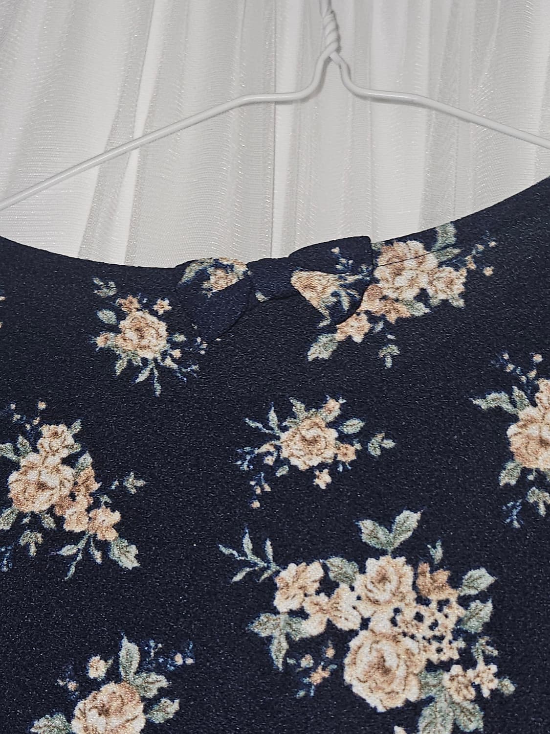 cinema club 플라워 네이비 원피스 니혼진 공겜여주 히메갸루 모리 상품이미지3