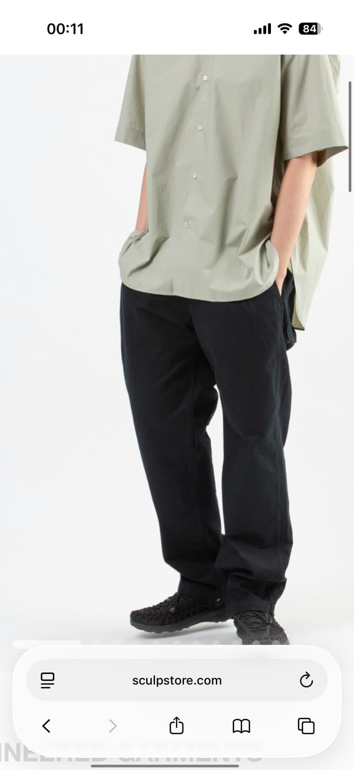 엔지니어드 가먼츠 헤링본 그라운드 팬츠 스컬프스토어 exclusive 상품이미지2