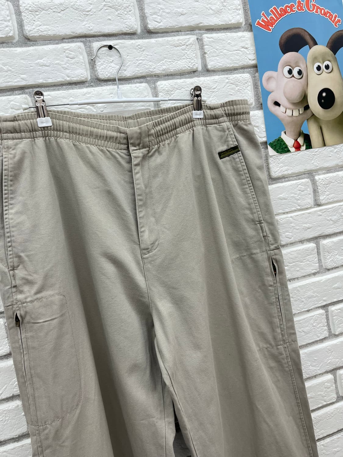 나이키 빈티지 베이지 팬츠-XL 90 상품이미지2