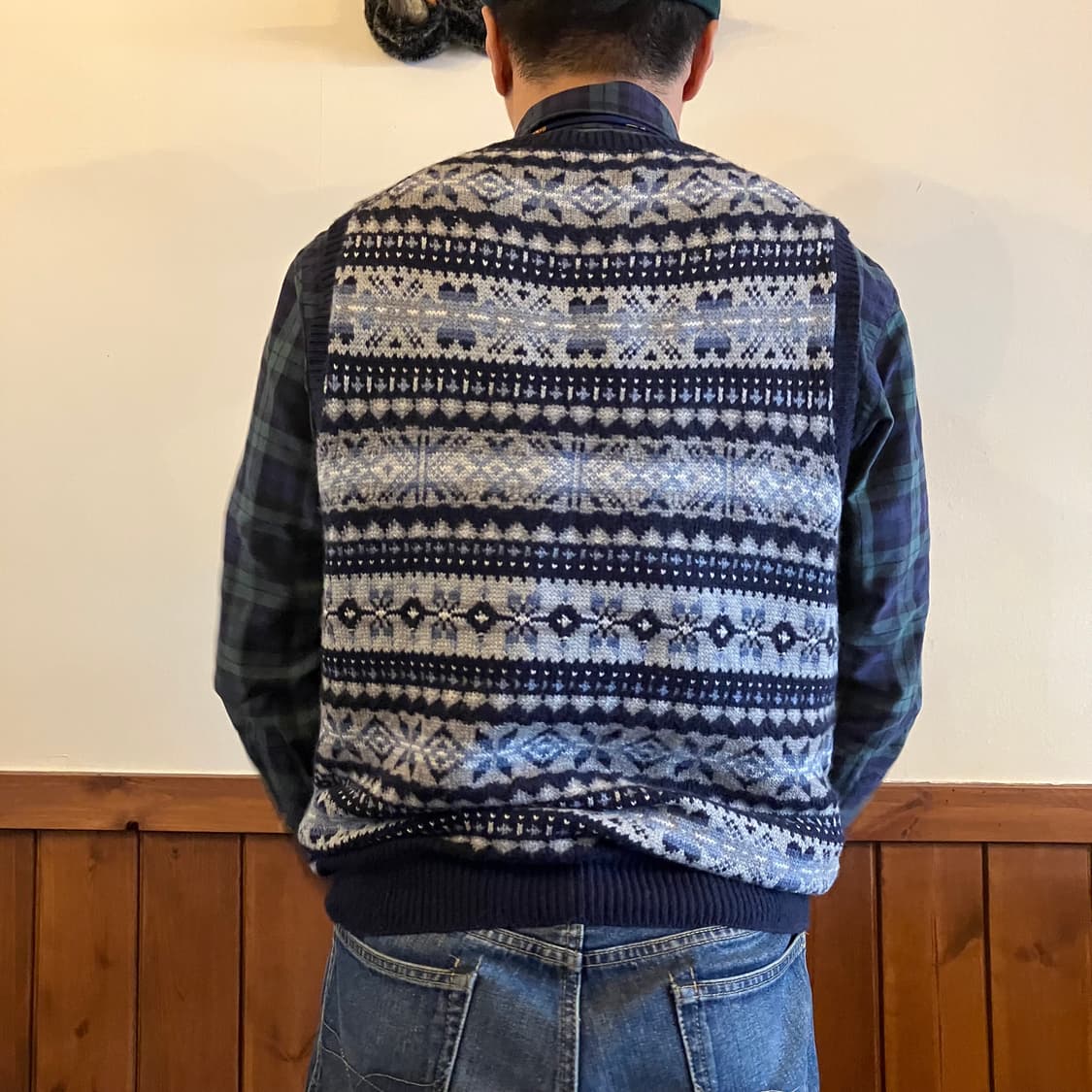 폴로 랄프로렌 페어아일 베스트 M 상품이미지10