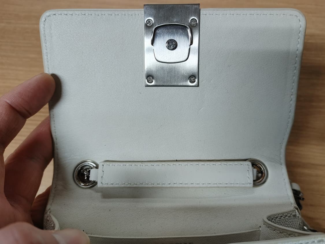 COURONNE 쿠론 소가죽 은장체인 미니 숄더엔 크로스백 상품이미지6